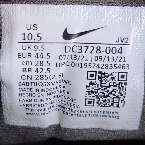 Nike Mens Revolution 6 Gray Running Shoes Size 10.5 Sneakers - Picture 9 of 9